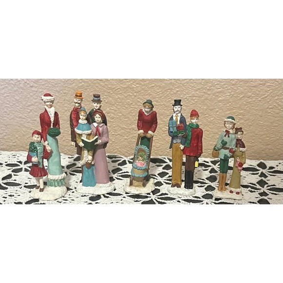 Set of 5 Vintage Santa’s Workshop Figures - Picture 1 of 3